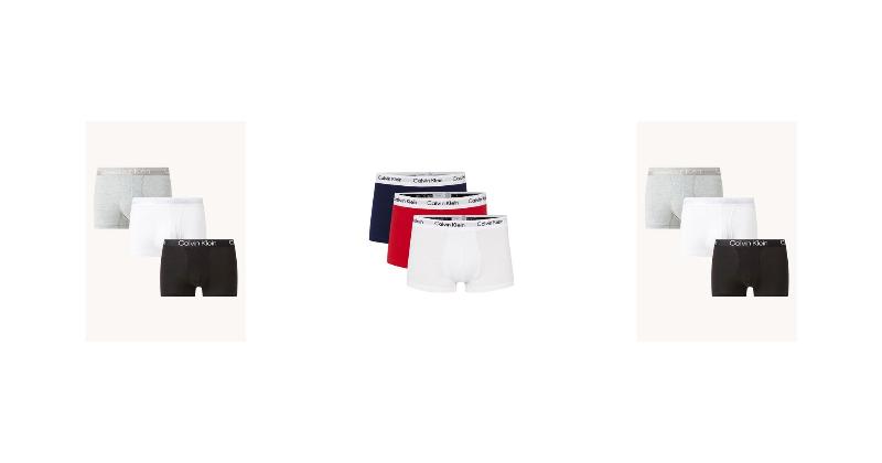 Preisvergleich: Calvin Klein Herren Boxershorts | Low Rise Trunk Cotton Stretch