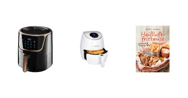 Preisvergleich: Heißluftfritteuse Fettarm 1300W Touch Display Timer B-Ware