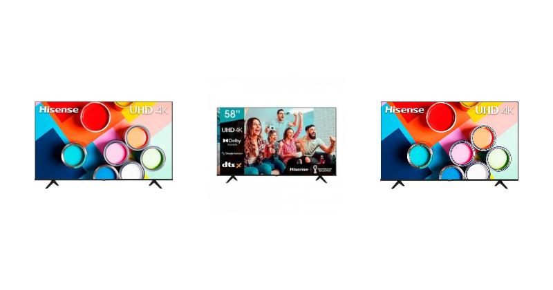Preisvergleich: Hisense 58A6FG LED-Fernseher (146 Cm/58 Zoll, 4K Ultra HD, Smart-TV)