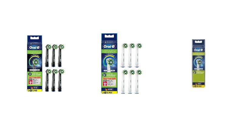 Preisvergleich: Oral B Aufsteckbürsten CrossAction CleanMaximizer