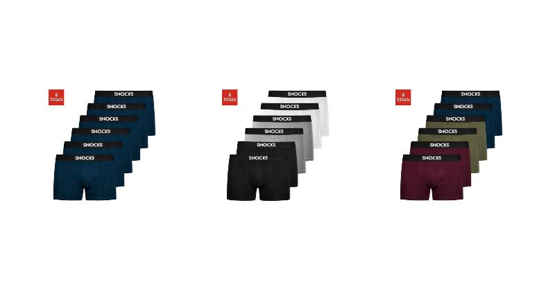 Preisvergleich: SNOCKS Boxershorts Enge Unterhosen Herren Männer