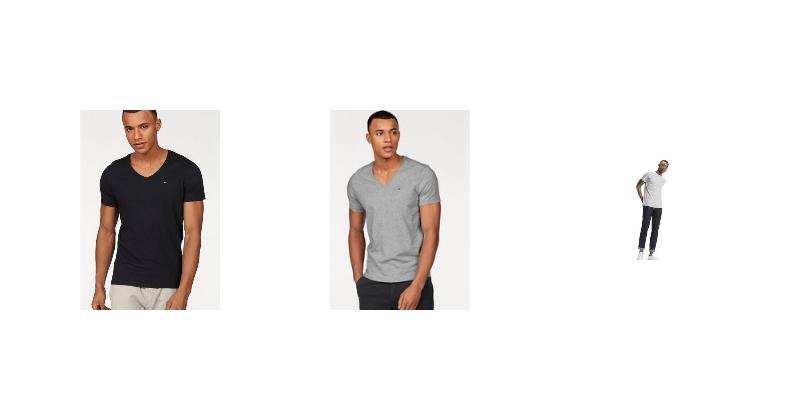Preisvergleich: Tommy Jeans T-Shirt TJM ORIGINAL JERSEY V NECK TEE