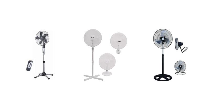 Preisvergleich: USB Ventilator Aufladbar Mit Teleskop Standventilator Tischventilator Mobil